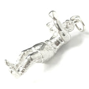 Load image into Gallery viewer, Silver Boxer Pendant