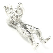 Load image into Gallery viewer, Silver Boxer Pendant