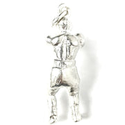 Load image into Gallery viewer, Silver Boxer Pendant
