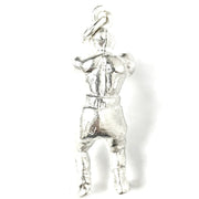 Load image into Gallery viewer, Silver Boxer Pendant