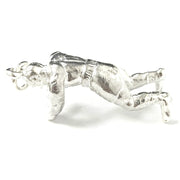 Load image into Gallery viewer, Silver Boxer Pendant
