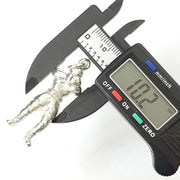 Load image into Gallery viewer, Silver Boxer Pendant