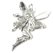 Load image into Gallery viewer, Silver Fairy Pendant