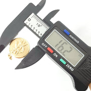 Load image into Gallery viewer, 9ct Gold Plain Edge St. Christopher Pendant