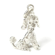 Load image into Gallery viewer, Silver Poodle Pendant
