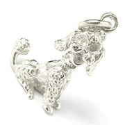 Load image into Gallery viewer, Silver Poodle Pendant