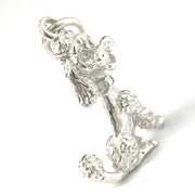 Load image into Gallery viewer, Silver Poodle Pendant