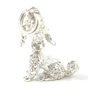 Load image into Gallery viewer, Silver Poodle Pendant