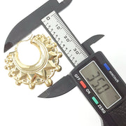 Load image into Gallery viewer, 9ct Gold Creole Hoop Earrings