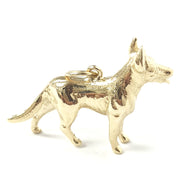 Load image into Gallery viewer, 9ct Gold German Shepherd Dog Pendant