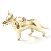Load image into Gallery viewer, 9ct Gold German Shepherd Dog Pendant