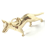 Load image into Gallery viewer, 9ct Gold Alsatian Pendant
