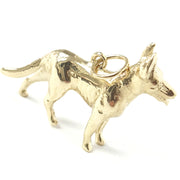 Load image into Gallery viewer, 9ct Gold German Shepherd Dog Pendant