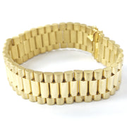 Load image into Gallery viewer, 9ct Gold Rolex Style Bracelet