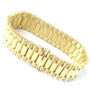 Load image into Gallery viewer, 9ct Gold Rolex Style Bracelet
