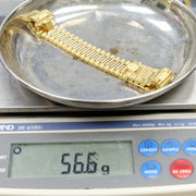 Load image into Gallery viewer, 9ct Gold Rolex Style Bracelet