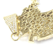 Load image into Gallery viewer, 9ct Gold Zirconia Money Tree Pendant