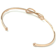 Load image into Gallery viewer, 9ct Rose Gold Open Infinity Bangle