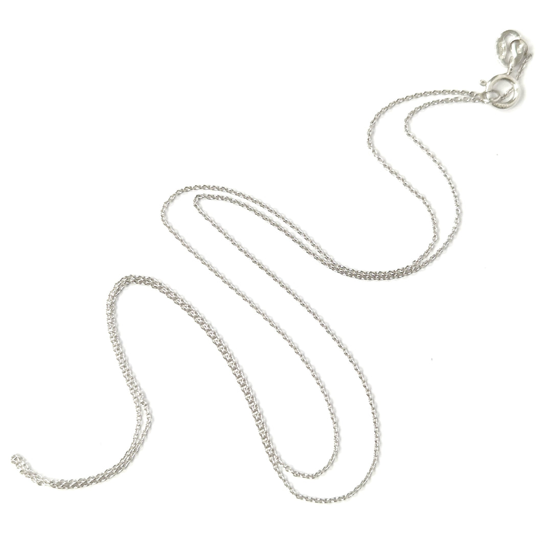 Platinum Rolo Chain