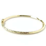 Load image into Gallery viewer, 9ct Gold Patterned Bangle
