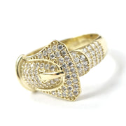 Load image into Gallery viewer, 9ct Gold Buckle Ring
