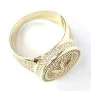 Load image into Gallery viewer, 9ct Gold Leaf Ring
