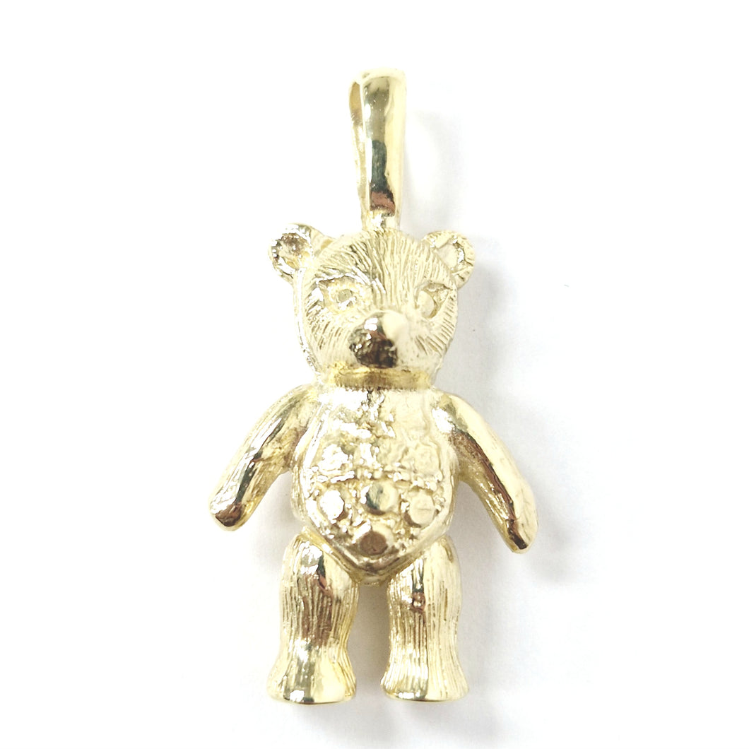 9ct Gold Teddy Bear Pendant