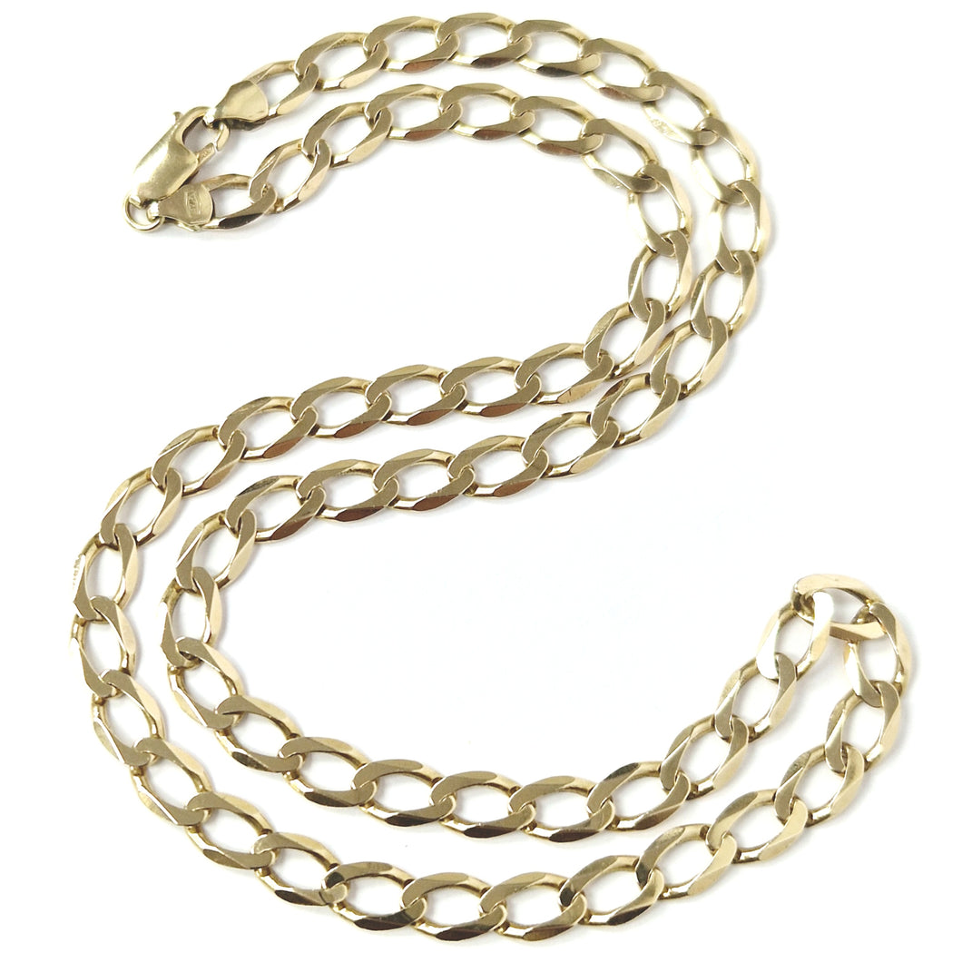 9ct Gold Curb Chain