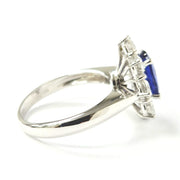 Load image into Gallery viewer, 18ct White Gold Diamond &amp; Sapphire Ring
