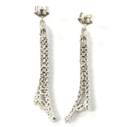 Load image into Gallery viewer, 18ct White Gold Diamond Drop Earrings
