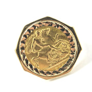 Load image into Gallery viewer, Half Sovereign Ring
