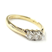 Load image into Gallery viewer, 9ct Yellow Gold Diamond Ring
