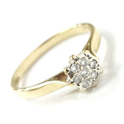 Load image into Gallery viewer, 9ct Yellow Gold Diamond Ring
