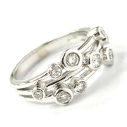 Load image into Gallery viewer, 9ct White Gold Diamond Ring
