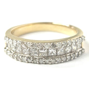 Load image into Gallery viewer, 9ct Yellow Gold Diamond Ring
