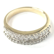 Load image into Gallery viewer, 9ct Yellow Gold Diamond Ring
