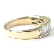 Load image into Gallery viewer, 9ct Yellow Gold Diamond Ring
