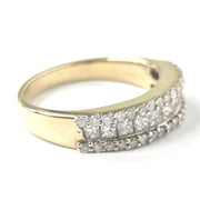 Load image into Gallery viewer, 9ct Yellow Gold Diamond Ring
