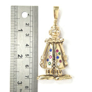 Load image into Gallery viewer, 9ct Gold Clown Pendant
