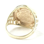 Load image into Gallery viewer, 9ct Gold St George Ring
