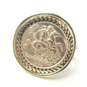 Load image into Gallery viewer, 9ct Gold St George Ring
