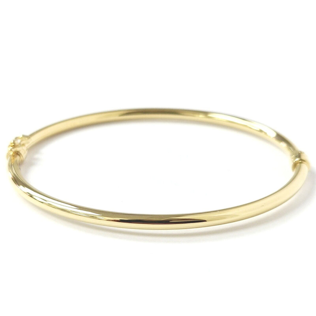 9ct Gold Plain Bangle