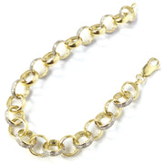 Load image into Gallery viewer, 9ct Gold Belcher Bracelet
