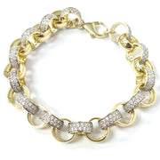 Load image into Gallery viewer, 9ct Gold Belcher Bracelet
