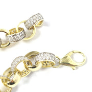 Load image into Gallery viewer, 9ct Gold Belcher Bracelet

