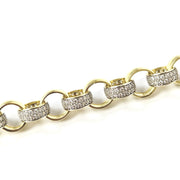 Load image into Gallery viewer, 9ct Gold Belcher Bracelet
