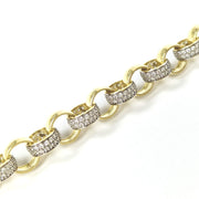 Load image into Gallery viewer, 9ct Gold Belcher Bracelet

