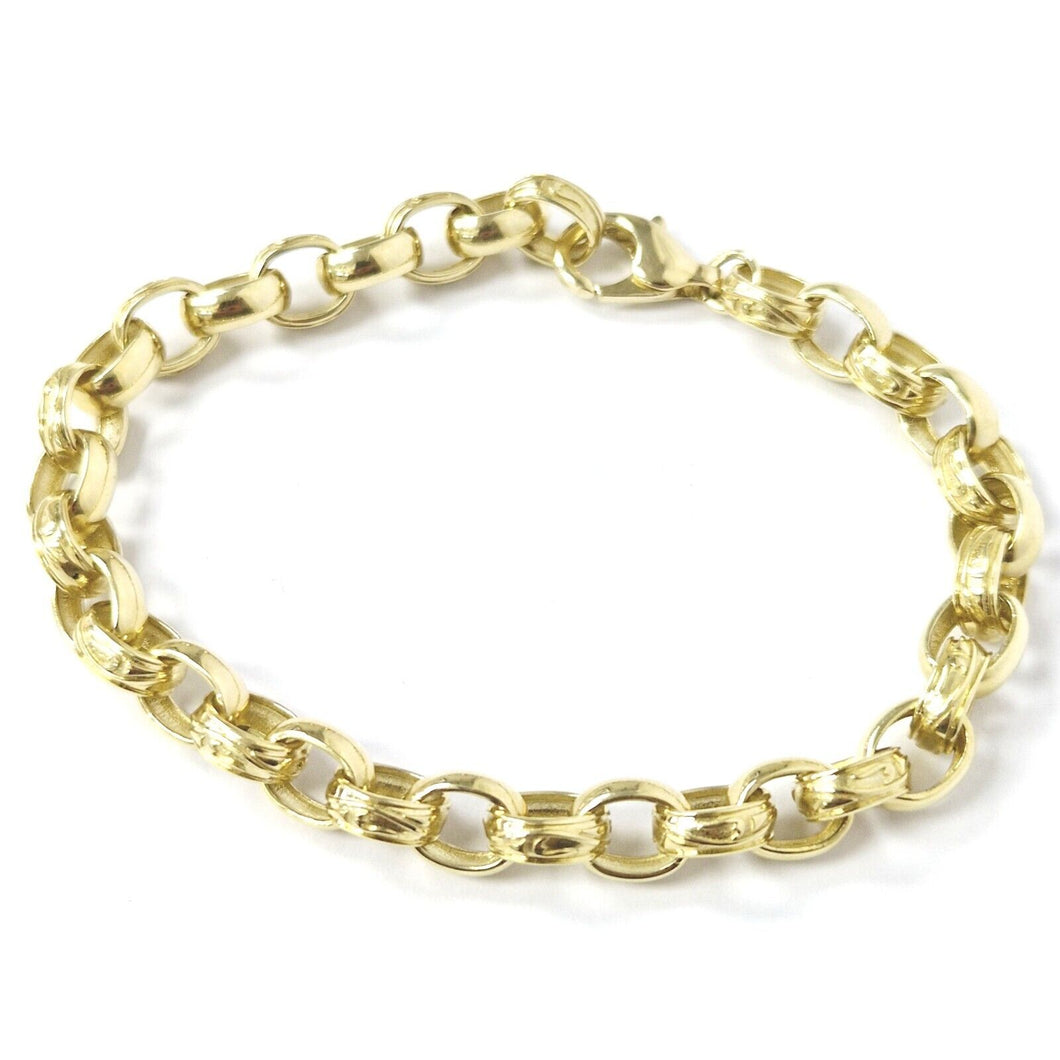 9ct Gold Belcher Bracelet