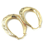 Load image into Gallery viewer, 9ct Gold Hoop Earrings
