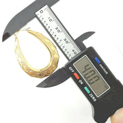 Load image into Gallery viewer, 9ct Gold Hoop Earrings
